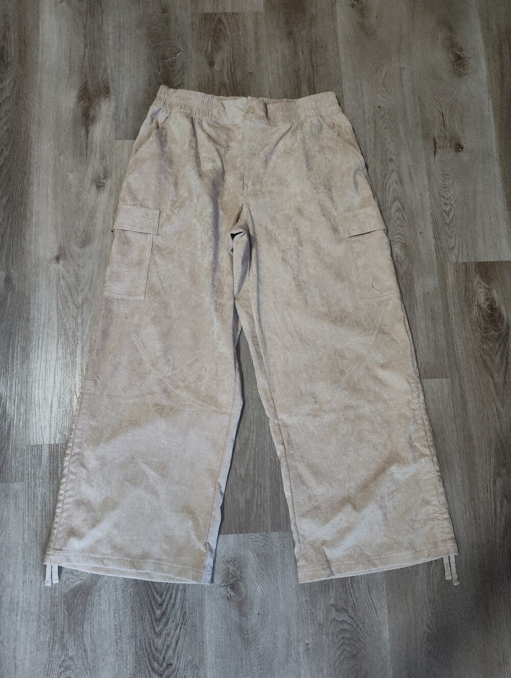 Jordan Chicago Cargo Wide Pants Mens XL Leg Pants Velvet Corduroy Ankle Ties